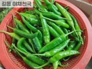 청양고추(1소쿠리)