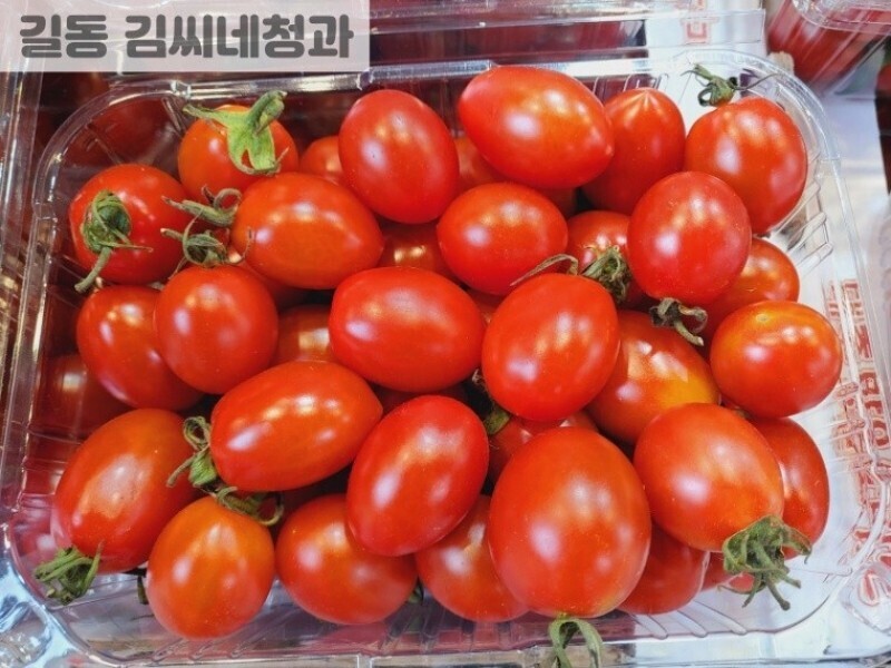 빈손장보기,대추방울토마토