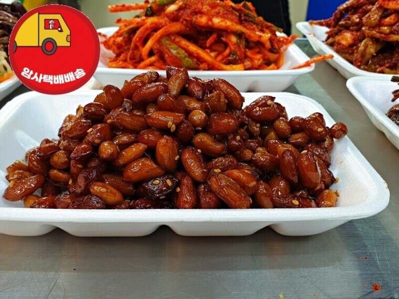 빈손장보기,[암사택배배송]땅콩조림(400g)